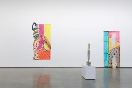Betty Woodman, Shadows and Silhouettes (Installation View), via David Kordansky