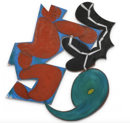 Elizabeth Murray, Bean, Summer (1982) via Camden Arts Centre