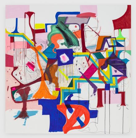 Joanne Greenbaum, Untitled (2016), via Lehmann Maupin