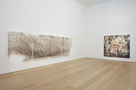 Lehmann Maupin, cart, horse, cart (Installation View)