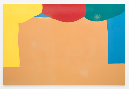 Gary Hume, Curtains (2019), via Matthew Marks