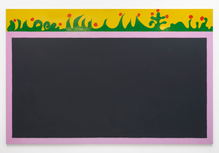 Gary Hume, The Blackboard (2019), via Matthew Marks