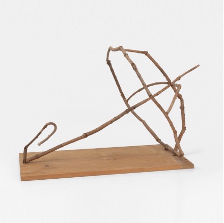 Claes Oldenburg & Coosje van Bruggen, Preliminary Model for the Crusoe Umbrella (1979), via Paula Cooper