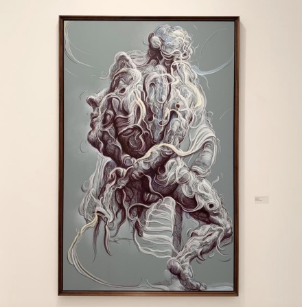 Glenn Brown, via Art Observed