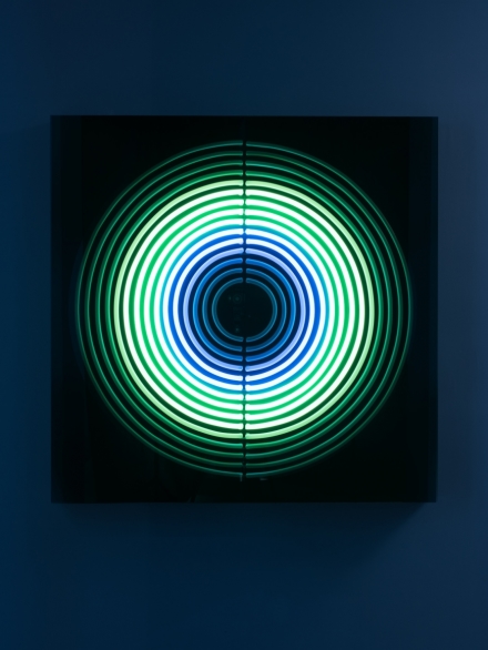 Jeppe Hein, Breathe from Pineal to Hara (2019), via 303