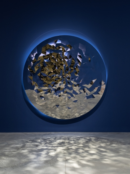 Jeppe Hein, Moon Mirror (2019), via 303