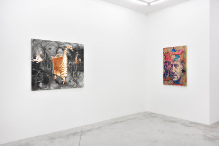 Jim Shaw, Strange Beautiful (Installation View), via Praz-Delavallade