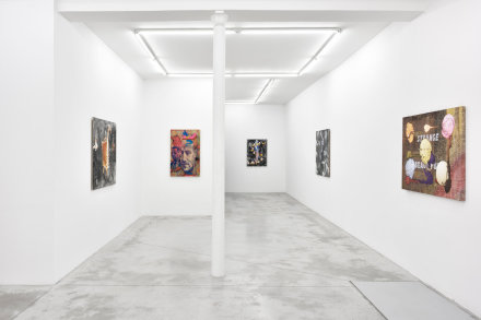 Jim Shaw, Strange Beautiful (Installation View), via Praz-Delavallade
