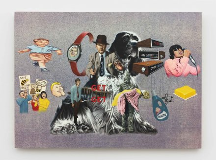Jim Shaw, The Checkers Speech (2019.), via Praz-Delavallade