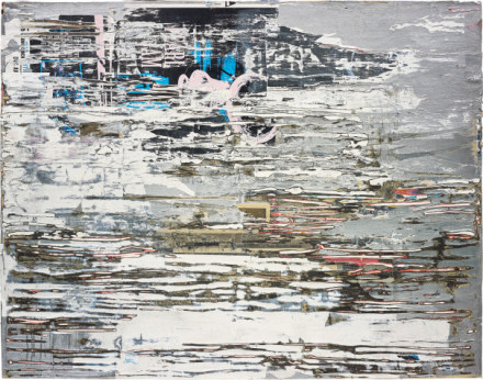 Mark Bradford, Value 35 (2010), final price: £1,935,000 via Phillips