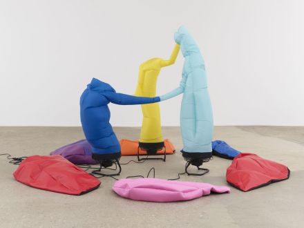 Paul Chan, Khara En Tria (Joyer in 3) (2019), via Greene Naftali