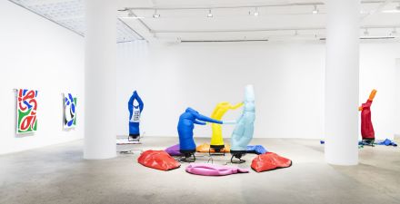 Paul Chan, The Bather's Dilemma (Installation View), via Greene Naftali