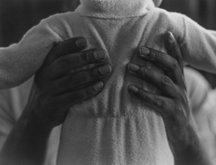 Roy DeCarava, Bill and Son (1962), via David Zwirner