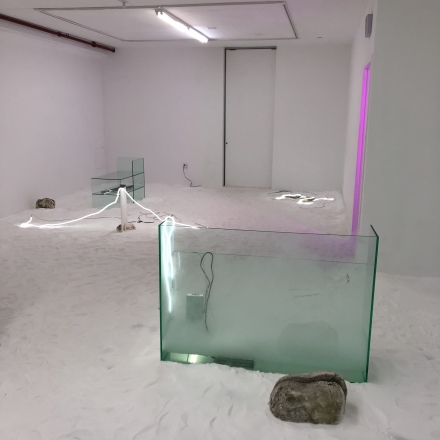 Saskia Noor van Imhof, #+40.00 (Installation View), via Art Observed