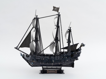Karen Kilimnik, the fairy pirate ship - a. bedazzled ship - Cubic Fun Puzzle (2019), via 303