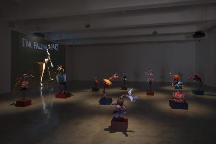 Nathalie Djurberg & Hans Berg, One Last Trip To The Underworld (Installlation View), via Tanya Bonakdar