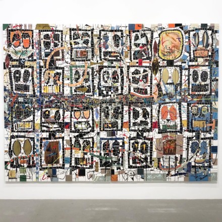 Rashid Johnson, The Hikers (Installation View), via Art Observed