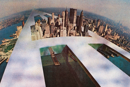 Superstudio, The Continuous Monument (New New York) (1969) Courtesy Fondazione Maxxi. © Anne Schlechter.