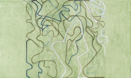 Brice Marden, Elevation (2018-2019), via Gagosian
