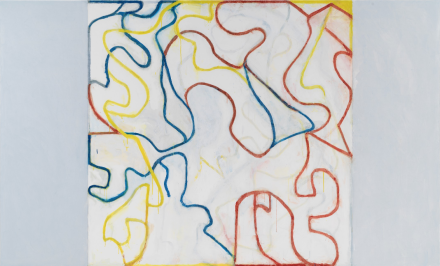 Brice Marden, Withwhite (2018-2019), via Gagosian