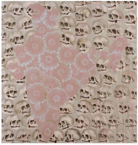 Francesco Clemente, India I (2019), via Vito Schnabel Projects