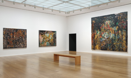 Mark Bradford, Cerberus (Installation View), via Hauser & Wirth