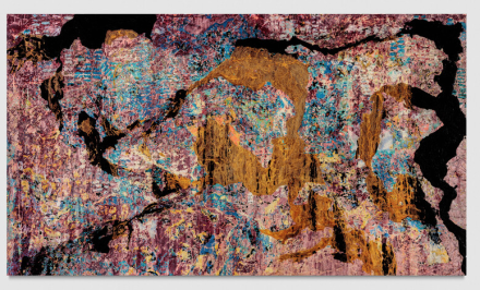 Mark Bradford, Frostbite (2019), via Hauser & Wirth