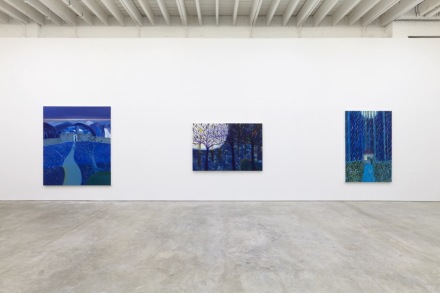 Matthew Wong, Blue (Installation View), via Karma