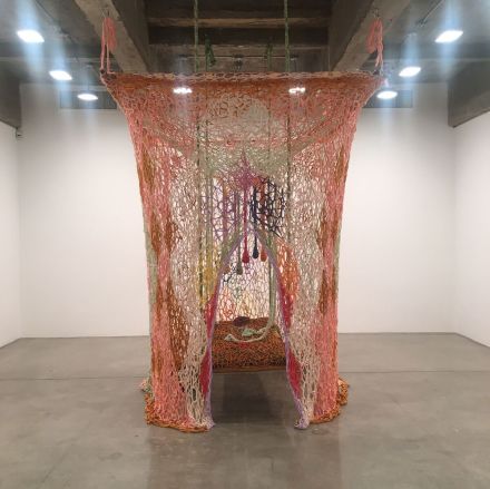 Ernesto Neto, Delight Us (2019), via Art Observed