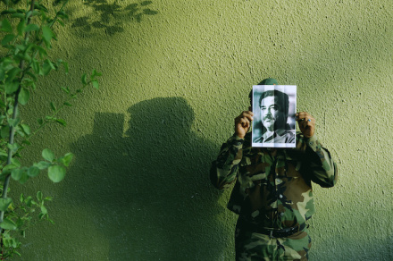 Jamal Penjweny- Work from the series Saddam is Here