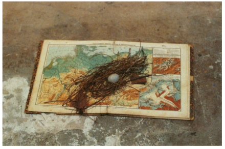 Lothar Baumgarten, Sinnlicher Marmor (1969), via Marian Goodman