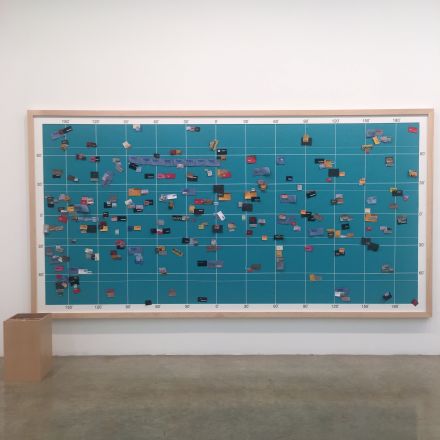 Rivane Neuenschwander, Watchword (2012), via Art Observed