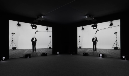Ugo Rondinone, thanx 4 nothing (A Tribute to John Giorno) (Installation View), via Gladstone