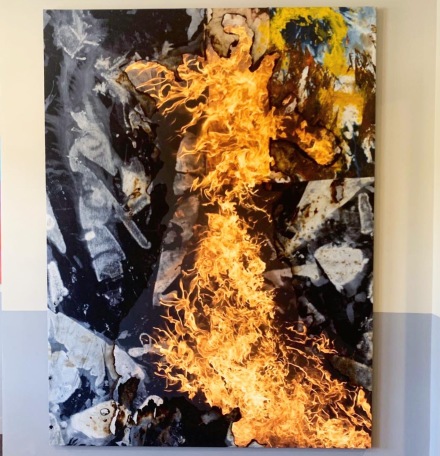 Korakrit Arunanondchai at Clearing, all images via Art Observed