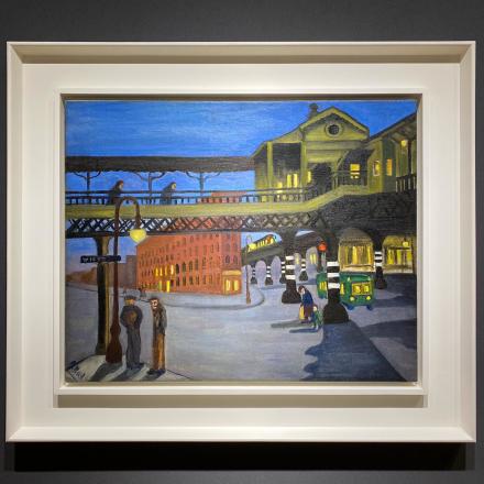 Alice Neel at Cheim & Read, via Art Observed