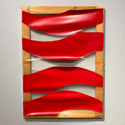 Carla Accardi at Andrew Kreps and Bortolami, via Art Observed