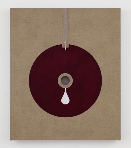 Donald Moffett, Lot 090307:20 (O, drop) (2007-2020), via Marianne Boesky