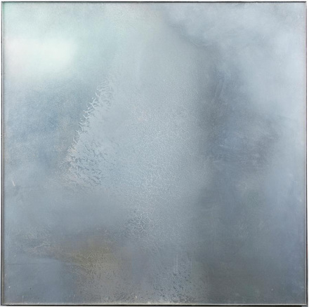 Helen Aylon, Blue Eminence (1972), via Leslie Tonkonow