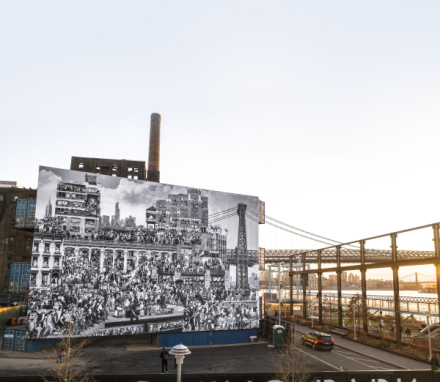JR - Chronicles of New York Murales - Brooklyn Museum