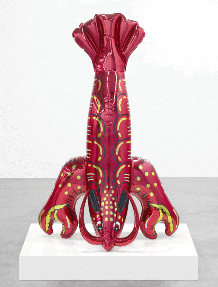 Jeff Koons via Almine Rech