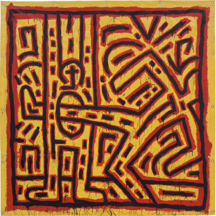 Keith Haring, Untitled (1981), via Phillips