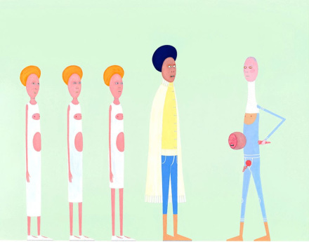 Laylah Ali. Untitled (Acephalous series) (2015), via Steve Turner