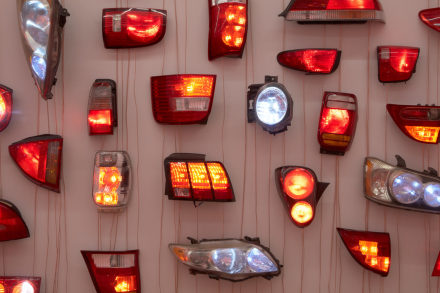 Madeline Hollander, Heads/Tails: Walker & Broadway 1, (2020)