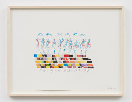 Madeline Hollander, Intersection Parallax Dance (2019), via Bortolami