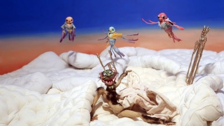 Nathalie Djurberg and Hans Berg, This is Heaven (2019), via Tanya Bonakdar