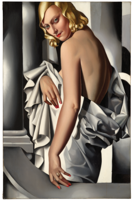 Tamara de Lempicka, Portrait de Marjorie Ferry (1932), via Christie's
