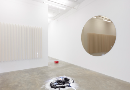 Liam Gillick, Redaction (Installation View), via Casey Kaplan