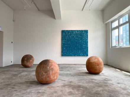 Bosco Sodi, A Thousand Li of Rivers and Mountains (Installation), via Art Observed