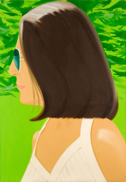 Alex Katz, Ada in Spain (2018), via Adamar