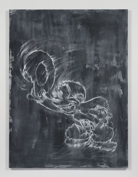 Gary Simmons, Let Me Introduce Myself (2020), via Metro Pictures